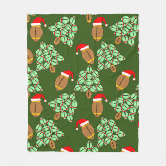 Couverture Polaire Football de Noël