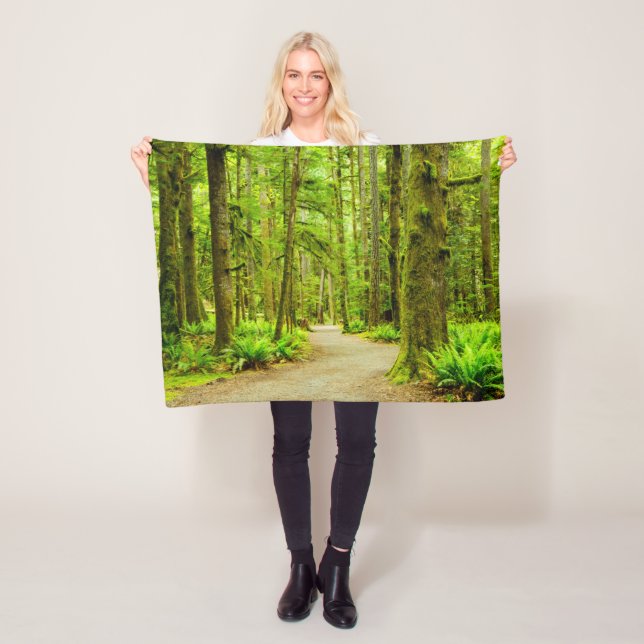 Couverture Polaire Forest | Parc national olympic (En situation)