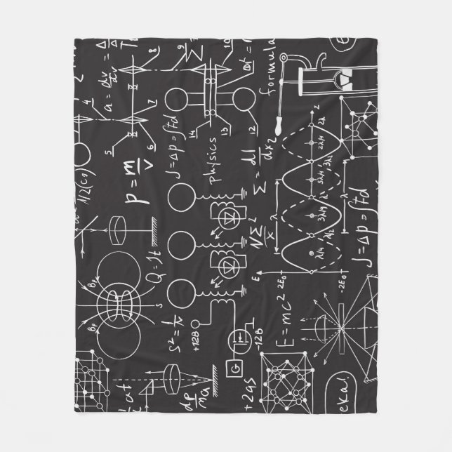 Couverture Polaire Formules scientifiques : Patte de calcul du tablea (Devant)