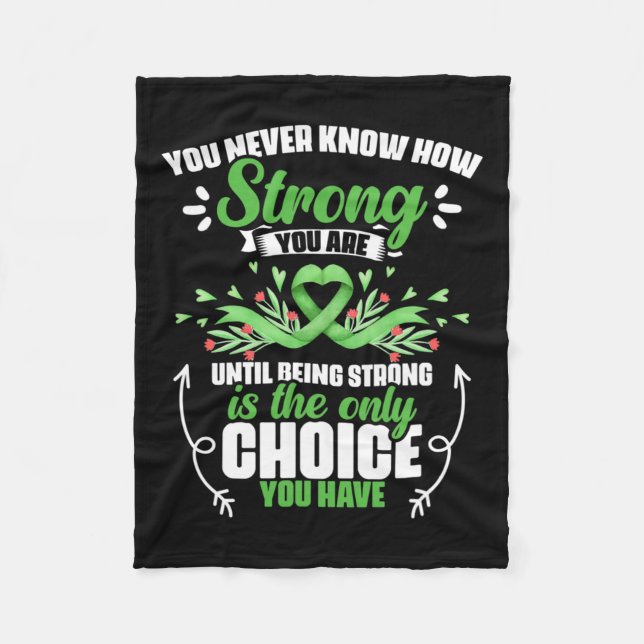 Couverture Polaire Fort Vous Êtes - Bile Duct Cancer Gallbladder Canc (Devant)