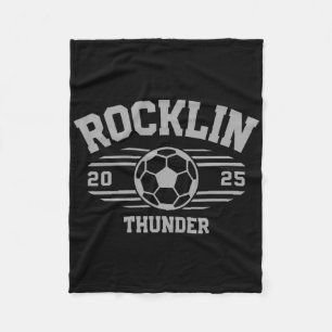 Couverture Polaire Foudre de Rocklin Soccer Byll 2025 Lycée