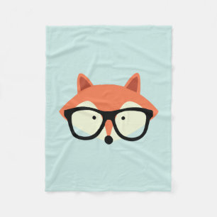 Couverture Polaire Fox rouge de hippie