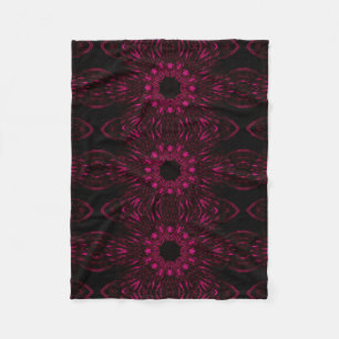 Couverture Polaire Fractale Abstraite