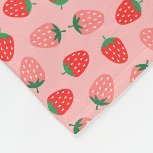 Couverture Polaire Fraise (Coin)