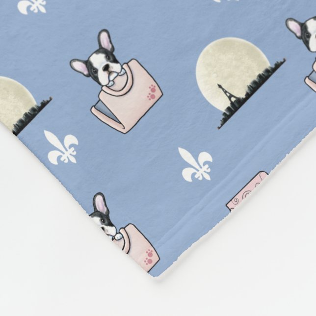 Couverture Polaire Français Voyage Français KiniArt Fleece Blanket (Coin)