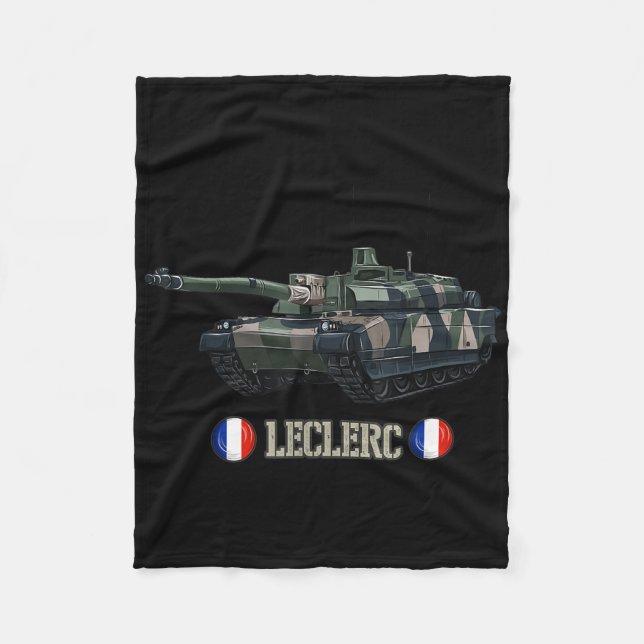 Couverture Polaire France Militaire Moderne Guerre Main Bataille Tank (Devant)