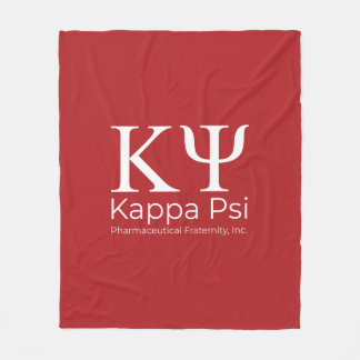 Couverture Polaire Fraternité pharmaceutique Kappa Psi
