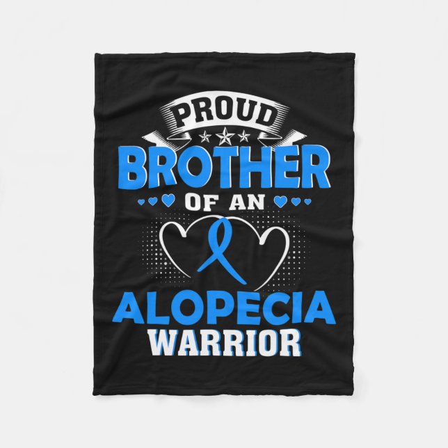 Couverture Polaire Frère D'Un Guerrier Alopécien (Devant)