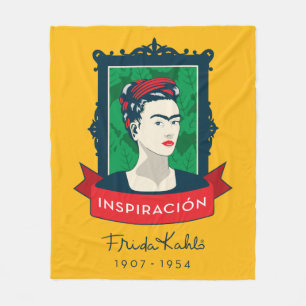 Couverture Polaire Frida Kahlo Inspiración