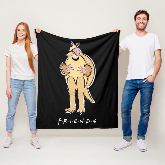 Couverture Polaire FRIENDS™ | Armadillo de vacances (En situation)