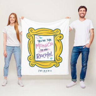 Couverture Polaire FRIENDS™ Peephole Vous êtes la Monica à ma Rache