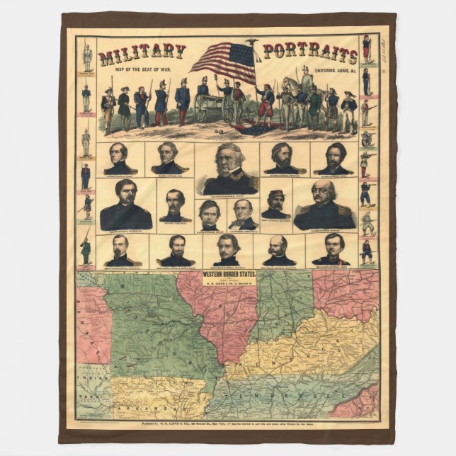 Couverture Polaire Frontière de guerre civile Portraits militaires 18 (Devant)