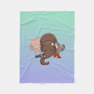 Couverture Polaire Frost Babies Blanche polaire pour enfants et adole