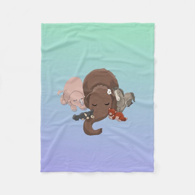 Couverture Polaire Frost Babies Blanche polaire pour enfants et adole (Devant)