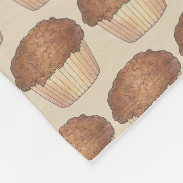 Couverture Polaire Fruit Fraîche Croustillant Muffin Vente de pain Fo (Coin)