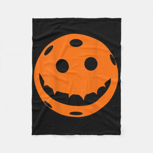 Couverture Polaire Fun Picklell Halloween Citrouille Ck Imprimer (Devant)