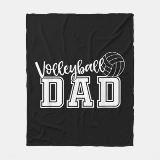 Couverture Polaire Fun Volleyball Dad Volleyball Father Player Lover 