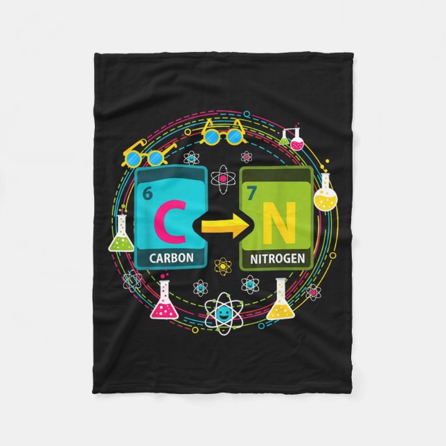 Couverture Polaire Funny 67 Meme Science Chemistry Teacher Periodic T (Devant)