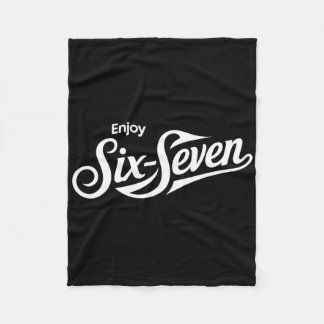 Couverture Polaire Funny 67 Six Seven Meme T-tee For Humor Lovers _1