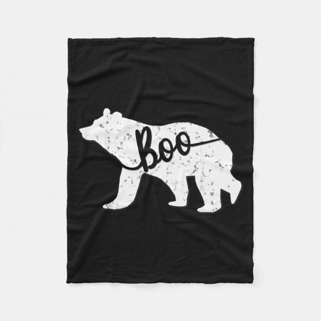 Couverture Polaire Funny Boo Bear Nickname Matching Shirt  (Devant)