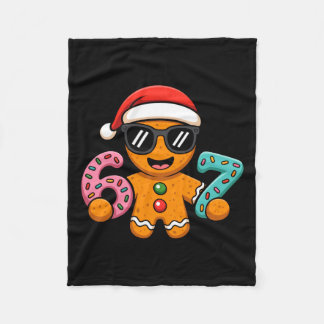 Couverture Polaire Funny Gingerbread Six Seven 67 Ice Cream Drip Chri
