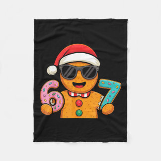Couverture Polaire Funny Gingerbread Six Seven 67 Ice Cream Drip Chri