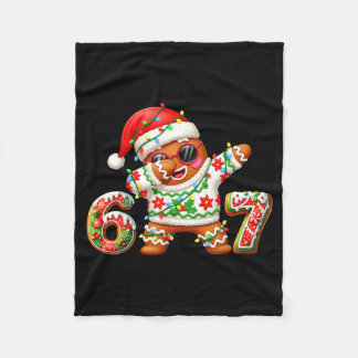 Couverture Polaire Funny Gingerbread Six Seven 67 Ice Cream Drip Chri
