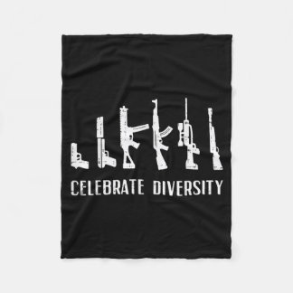 Couverture Polaire Funny Guns Saying Humor Dad Men Women