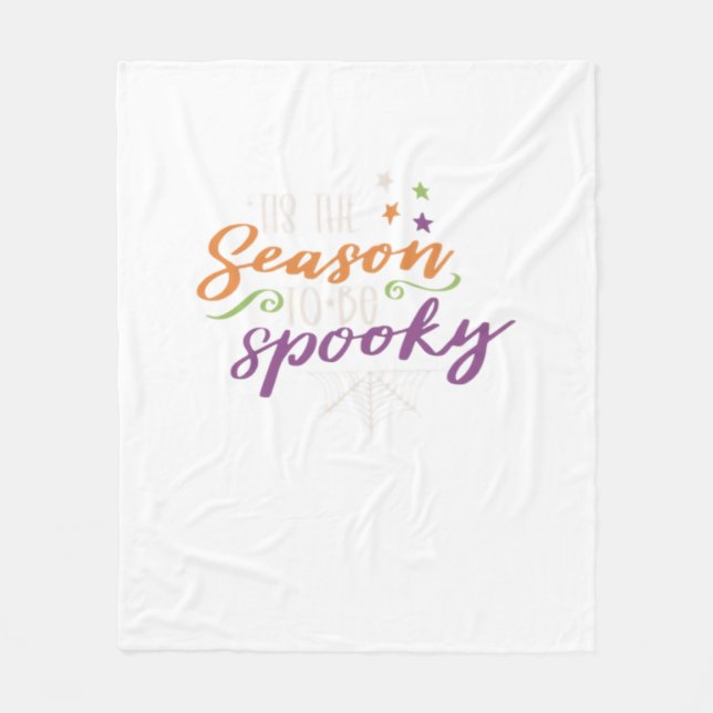 Couverture Polaire Funny Halloween - Tis The Season (Devant)