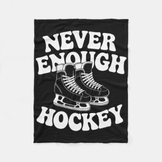 Couverture Polaire Funny Hockey Lover Men Women Boys Or Girls Hockey 