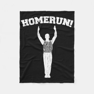 Couverture Polaire Funny Homerun Shirt Mixte Sport Baseball Footb