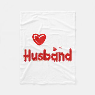 Couverture Polaire Funny I Love My Husband 