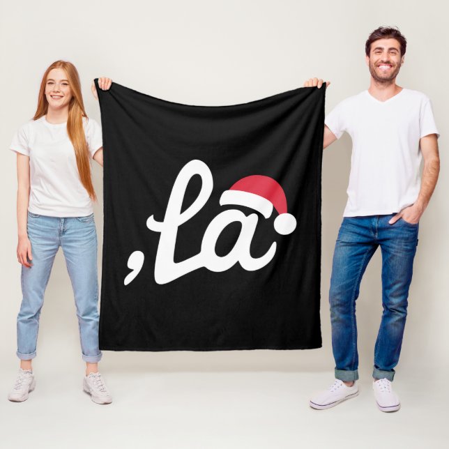 Couverture Polaire Funny Kamala Harris 2024 Comma La Christmas (En situation)