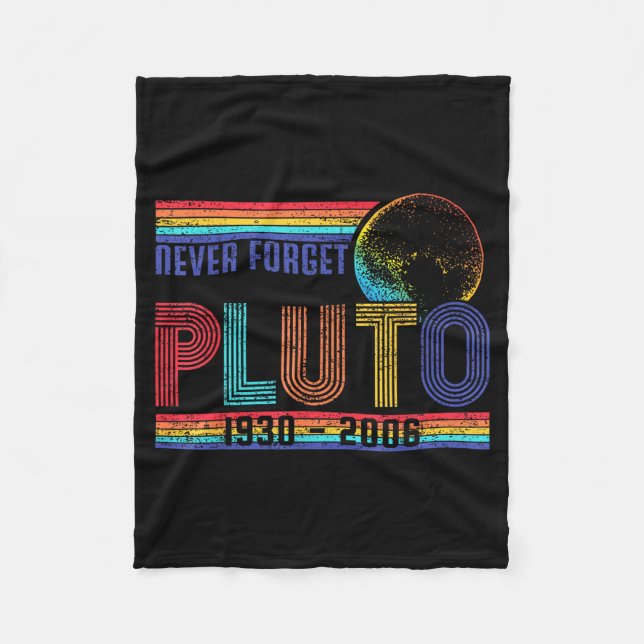 Couverture Polaire Funny Never Forget Memorial Space Science Astronom (Devant)