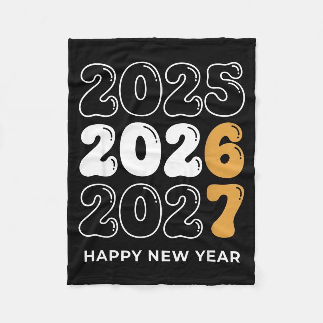 Couverture Polaire Funny New Year 2026 Kids Six Seven 67 Meme  (Devant)