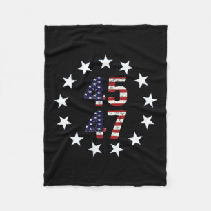 Couverture Polaire Funny Qr President Trump Dance Code