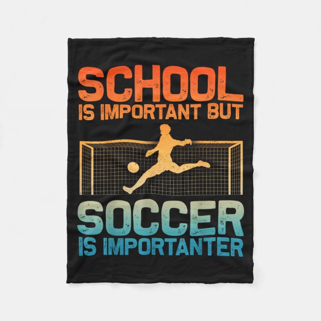 Couverture Polaire Funny Soccer Art For Boys Girls Men Women Gag Socc (Devant)