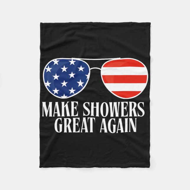 Couverture Polaire Funny Trump Humor  (Devant)