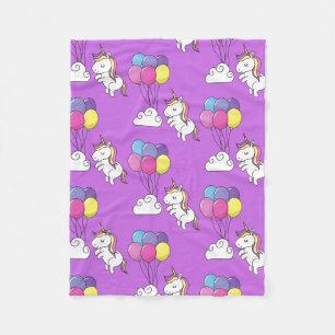 Couverture Polaire Funny Unicorn Motif Magic Horse