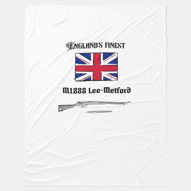 Couverture Polaire Fusil Lee Metford (Devant)