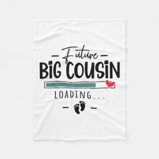 Couverture Polaire Future Big Cousin - 1ère annonce de grossesse de b