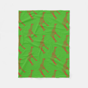 Couverture Polaire Gabarit rouge
