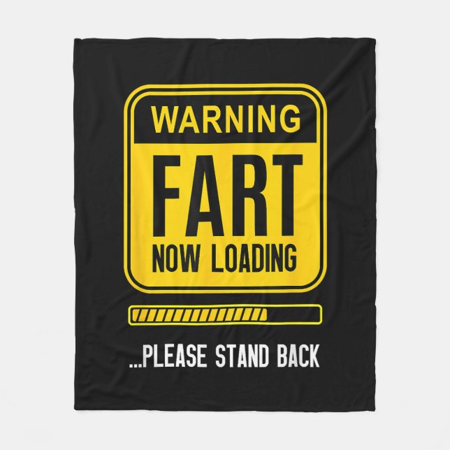 Couverture Polaire Gag drôle (Devant)