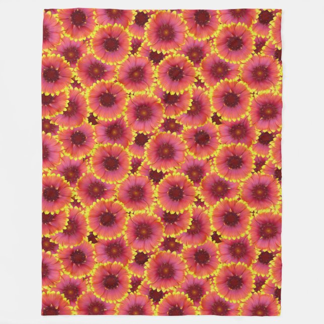 Couverture Polaire Gaillardia Motif sans ambages (Devant)