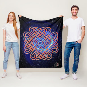 Couverture Polaire Galactic celtic love knot
