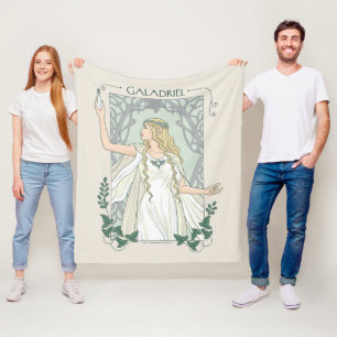 Couverture Polaire Galadriel Lumière de Valinor Graphique