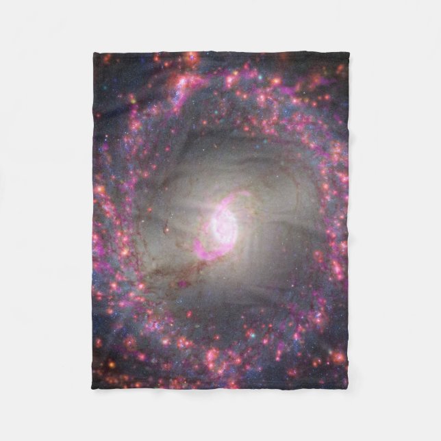 Couverture Polaire Galaxie Spirale Ngc 3351. (Devant)