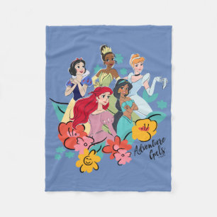 Couverture Polaire Gals d'aventure Disney Princess
