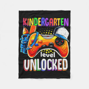 Couverture Polaire Gamer Ck À l'école Gamepad Niveau Maternelle Déblo