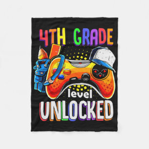 Couverture Polaire Gamer Ck To School Gamepad 4e niveau quatrième ann
